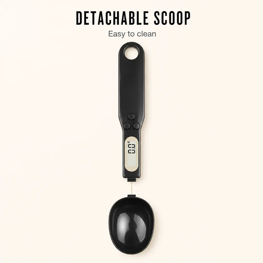 MacroScoop – Digital 0.1g Supplement & Powder Scoop Scale, image 4